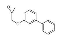 2-[(3-phenylphenoxy)methyl]oxirane结构式