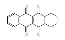 6a,7,10,10a-tetrahydrotetracene-5,6,11,12-tetrone Structure