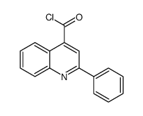 2-Phenylquinoline-4-carboxylicacidchloride结构式