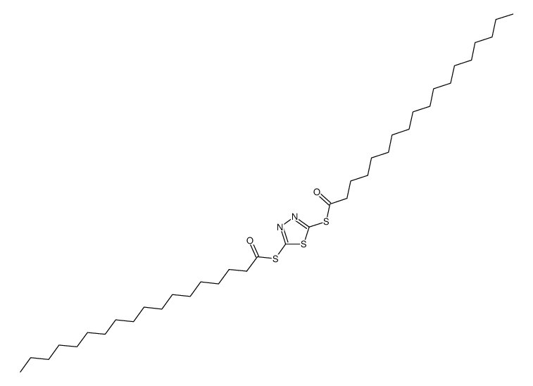 bis-stearoylmercapto-[1,3,4]thiadiazole结构式