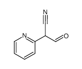 3-oxo-2-(pyridin-2-yl)propane nitrile结构式