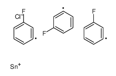 chloro-tris(3-fluorophenyl)stannane结构式