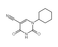 1-环己基-2,4-二羟基-5-氰基嘧啶图片