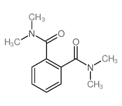 N,N,N,N-tetramethylbenzene-1,2-dicarboxamide Structure