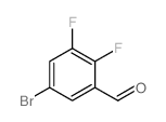 5-Bromo-2,3-difluorobenzaldehyde structure