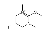 1,3-Dimethyl-2-methylmercapto-1,4,5,6-tetrahydro-pyrimidinium iodid结构式