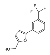 [5-[3-(trifluoromethyl)phenyl]furan-2-yl]methanol Structure