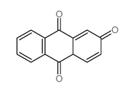 2,9,10(4aH)-Anthracenetrione结构式