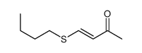 4-butylsulfanylbut-3-en-2-one结构式