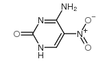 2(1H)-Pyrimidinone,6-amino-5-nitro- structure