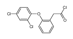 (2-(2,4-dichlorophenoxy)phenyl)acetyl chloride结构式