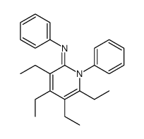 N,1-Diphenyl-3,4,5,6-tetraethyl-1,2-dihydropyridine-2-imine structure