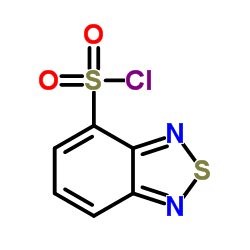 2,1,3-苯并噻二唑-4-磺酰氯结构式