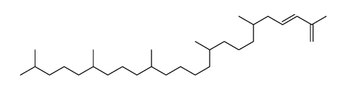 2,6,10,15,19,23-hexamethyltetracosa-1,3-diene结构式