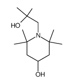 1-(2-Hydroxy-2-methylpropyl)-2,2,6,6-tetramethyl-4-piperidol Structure