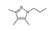 Pyrazole,3,4,5-trimethyl-1-propyl- (3CI) Structure