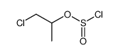 chlorosulfurous acid-(β-chloro-isopropyl ester) Structure