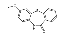 7-methoxy-10,11-dihydrodibenzo[b,f][1,4]thiazepin-11-one Structure