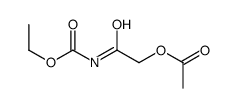 [2-(ethoxycarbonylamino)-2-oxoethyl] acetate结构式