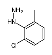 2-Chloro-6-methylphenylhydrazine structure