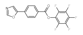 PENTAFLUOROPHENYL 4-(1,3-OXAZOL-5-YL)BENZOATE图片