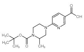 4-(5-羧基-2-吡啶)-2-甲基哌嗪-1-羧酸叔丁酯图片