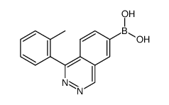 1-o-tolylphthalazin-6-ylboronic acid结构式