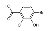 4-bromo-2-chloro-3-hydroxybenzoic acid图片