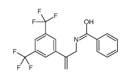 N-[2-[3,5-bis(trifluoromethyl)phenyl]prop-2-enyl]benzamide结构式