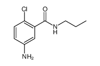 Benzamide, 5-amino-2-chloro-N-propyl Structure