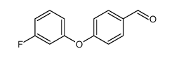 4-(3-FLUORO-PHENOXY)-BENZALDEHYDE结构式