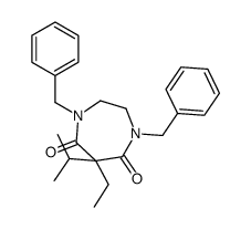 1,4-dibenzyl-6-ethyl-6-propan-2-yl-1,4-diazepane-5,7-dione Structure