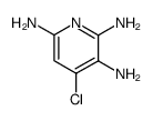 4-chloropyridine-2,3,6-triamine结构式