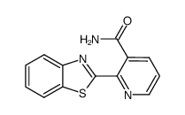 2-benzothiazol-2-yl-nicotinamide Structure