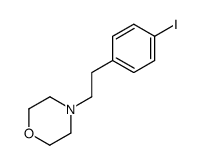 4-[2-(4-iodophenyl)ethyl]morpholine结构式