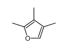 2,3,4-trimethylfuran Structure