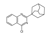 2-(adamantan-1-yl)-4-chloroquinazoline Structure