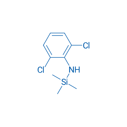 N-(2,6-Dichlorophenyl)-1,1,1-trimethylsilanamine Structure