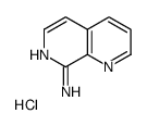 [1,7]萘啶-8-胺盐酸盐结构式