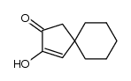 2-hydroxyspiro[4,5]-dec-1-en-3-one Structure