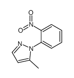 5-METHYL-1-(2-NITROPHENYL)-1H-PYRAZOLE structure