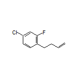 1-(3-Buten-1-yl)-4-chloro-2-fluorobenzene Structure