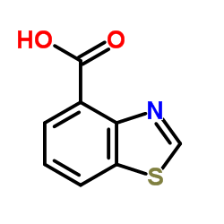 1,3-Benzothiazole-4-carboxylic acid Structure