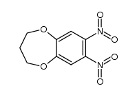 7,8-dinitro-3,4-dihydro-2H-benzo[b][1,4]dioxepin Structure