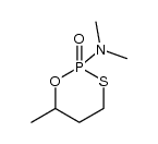 2-(dimethylamino)-6-methyl-1,3,2-oxathiaphosphinane 2-oxide Structure