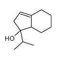 1-propan-2-yl-2,4,5,6,7,7a-hexahydroinden-1-ol Structure