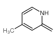 Pyridine, 1,2-dihydro-4-methyl-2-methylene- (9CI) structure