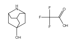 2-azatricyclo[3.3.1.13,7]decan-5-ol trifluoroacetate Structure