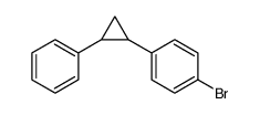 1-(4-bromophenyl)-2-phenylcyclopropane结构式