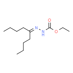 3-(1-Butylpentylidene)carbazic acid ethyl ester结构式